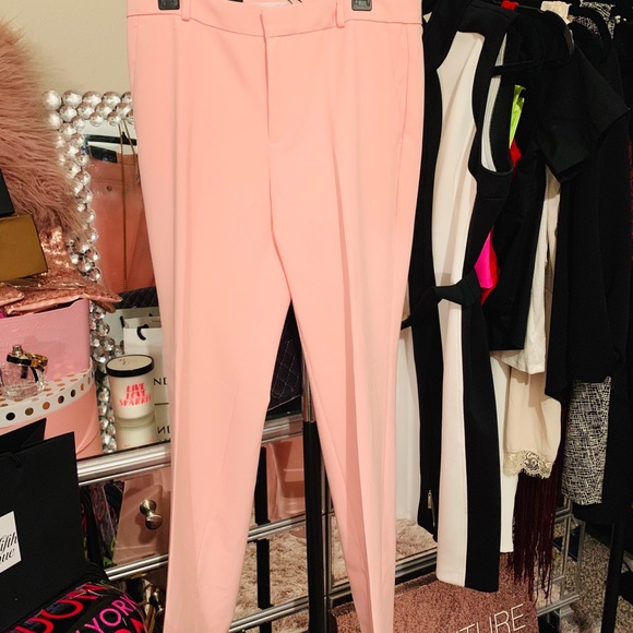 Mid Rise Straight Fit Trouser Pants - Picture 3 of 5